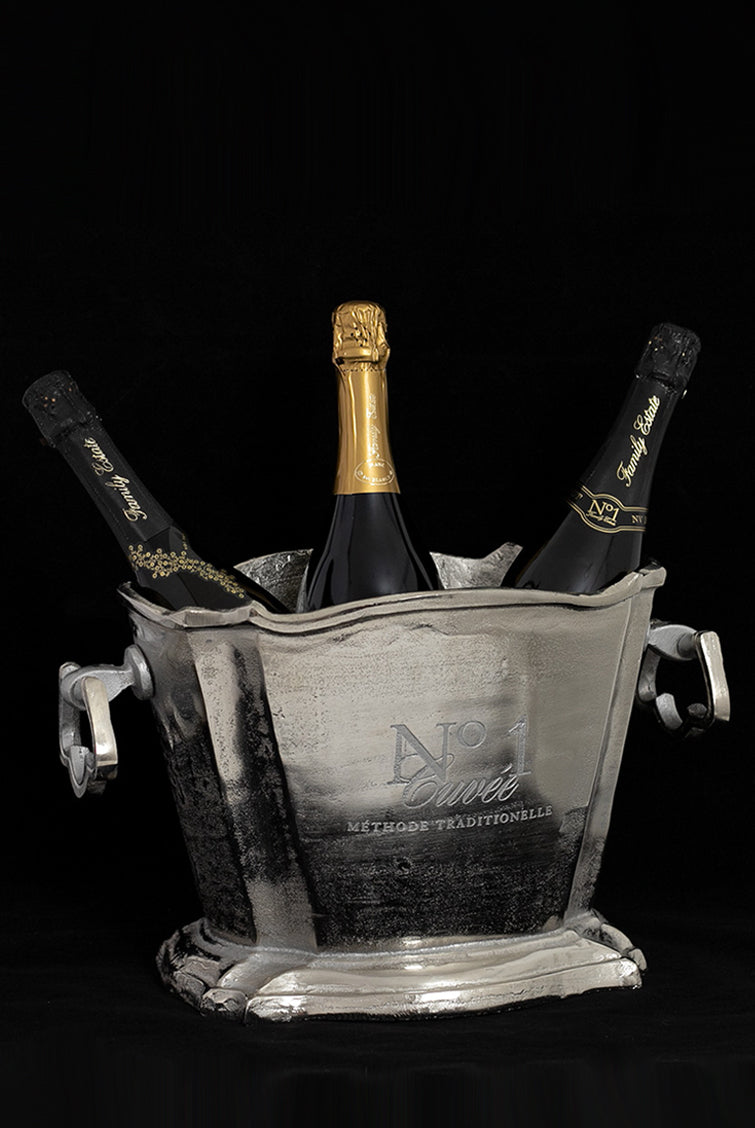 No.1 Family Estate scalloped edged double ice bucket