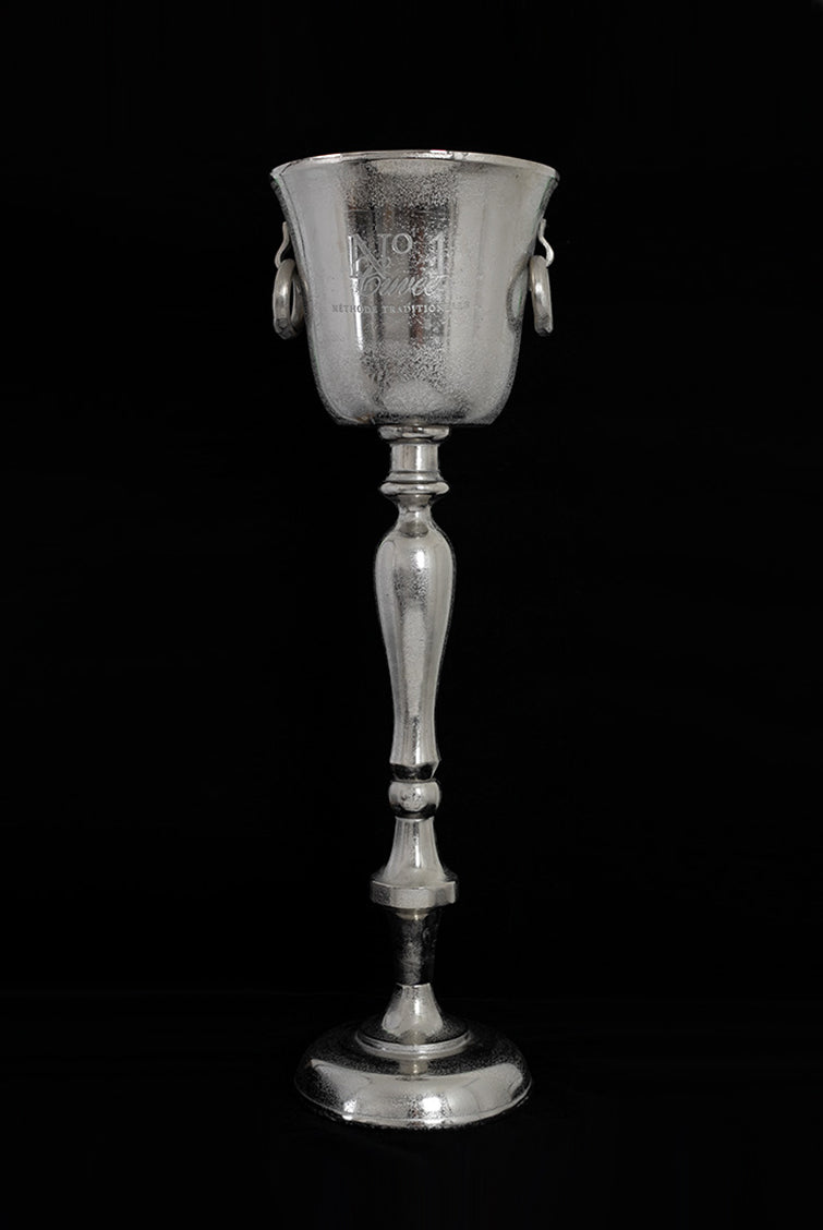 Ornate Pedestal Ice Bucket