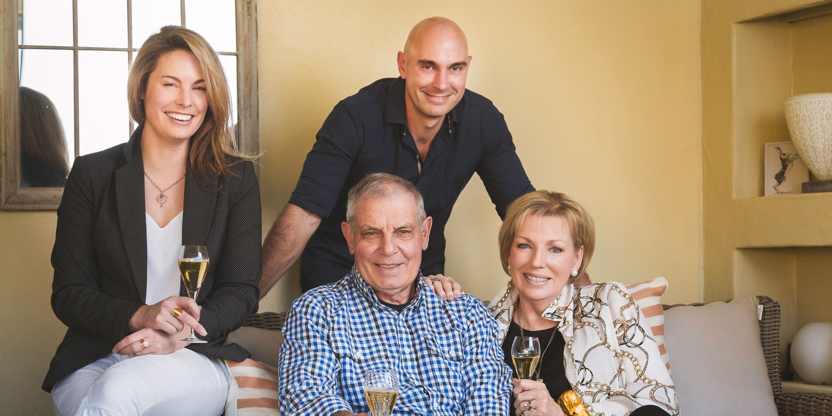 No.1 Family Estate, Le Brun Family. Virginie, Remy, Daniel & Adele Le Brun