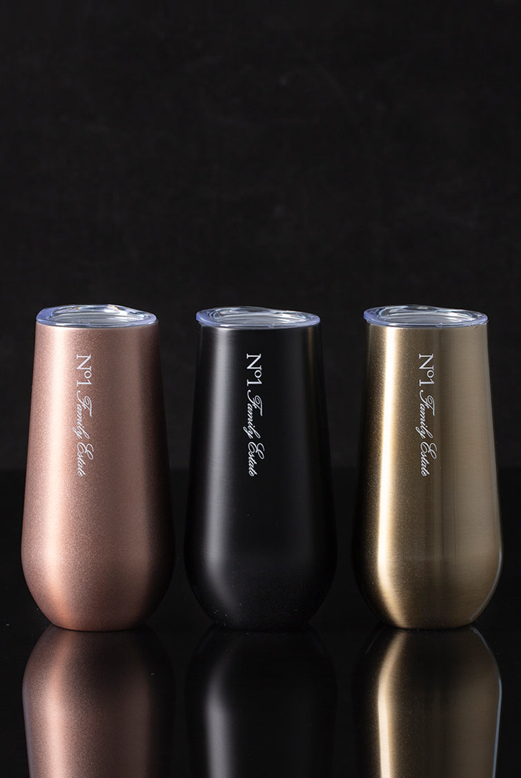 No.1 Family Estate stainless steel flutes