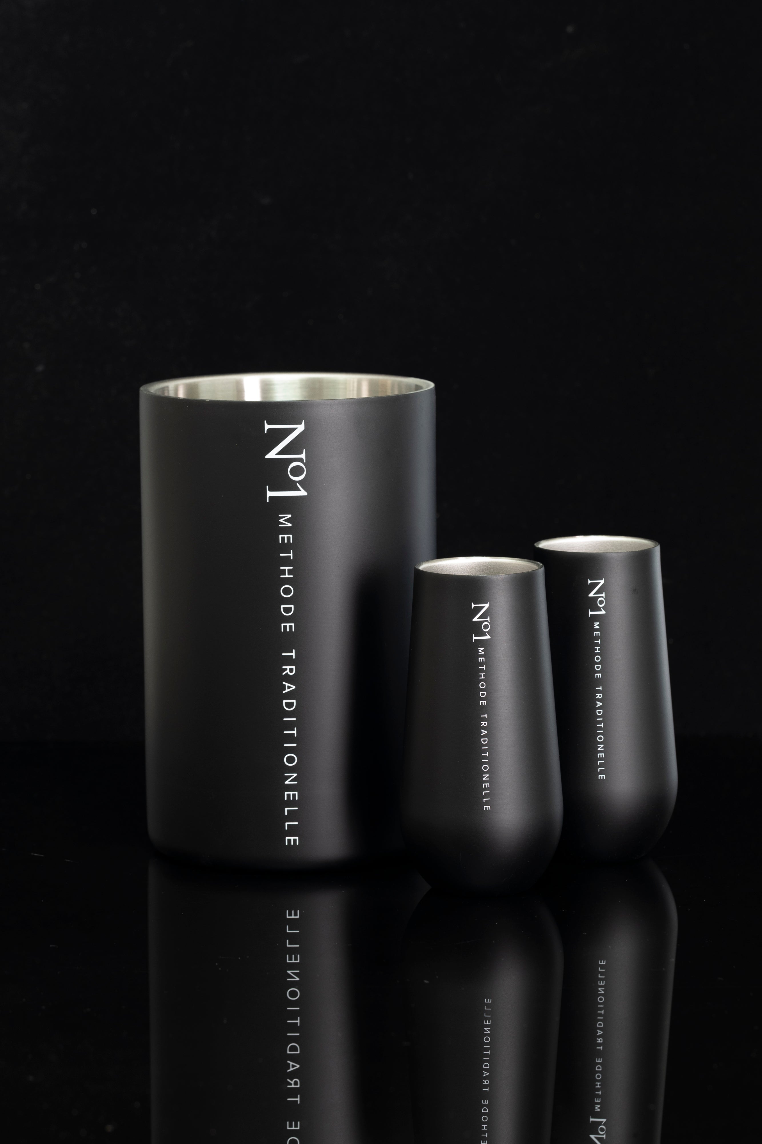 Wine Cooler & Flute 3 Piece Set